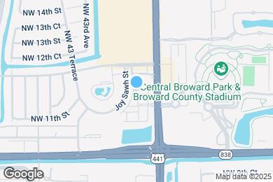 Map image of the property - 4029 NW 11th Dr