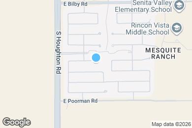 Map image of the property - 10454 E Ravenswood St