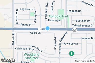 Map image of the property - 1321 Oasis Ln