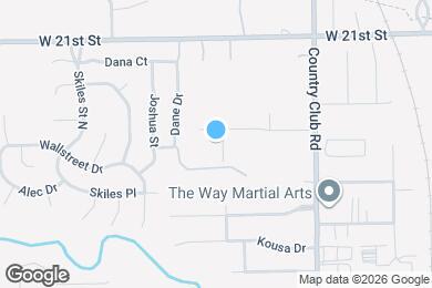 Map image of the property - 1852 Kayla Dr