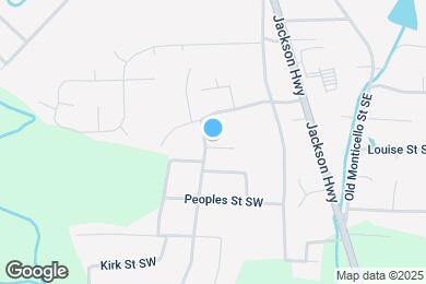 Map image of the property - 7125 Puckett St SW