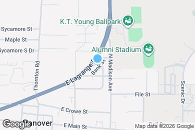 Map image of the property - 232 Bank St