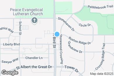 Map image of the property - Stonewood Rental