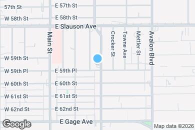 Map image of the property - 5939-5943 San Pedro St