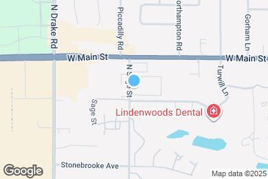 Map image of the property - Sage Terrace Apartments