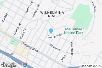 Map image of the property - 3716 Claudine St