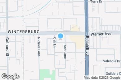 Map image of the property - 7801 Sycamore Drive