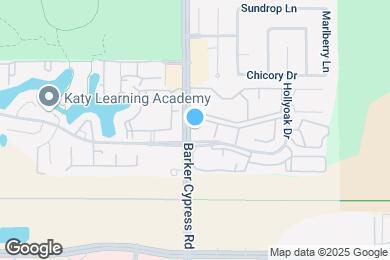 Map image of the property - The Place at Barker Cypress