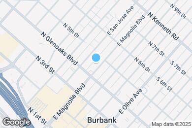 Map image of the property - 445 E Magnolia Blvd