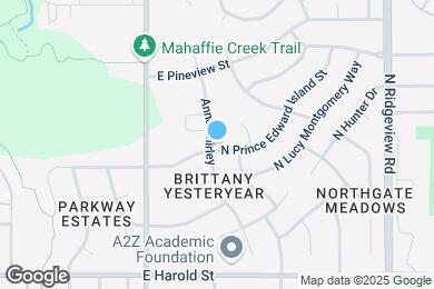 Map image of the property - 1330 N Anne Shirley Dr