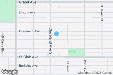 Map image of the property - 2041 Princeton Ave