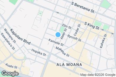 Map image of the property - 725 Piikoi St