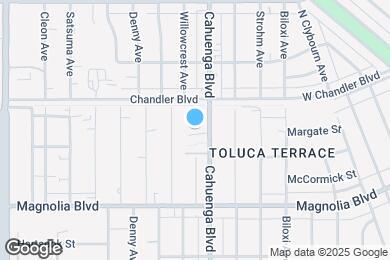 Map image of the property - Cahuenga NoHo