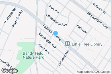 Map image of the property - 6731 Patterson Ave