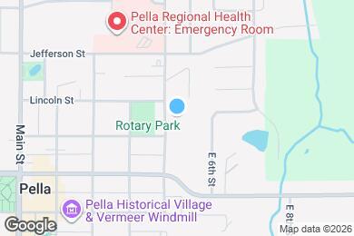 Map image of the property - Prairie Meadows Apartments