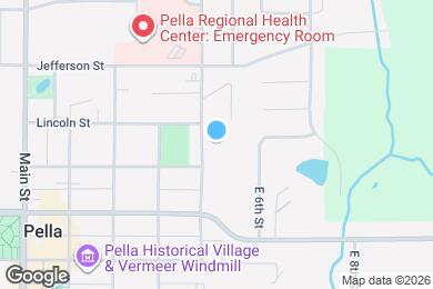 Map image of the property - Prairie Village of Pella