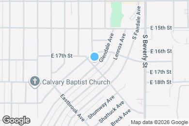 Map image of the property - 1814 Amherst Ave