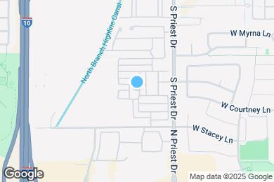 Map image of the property - 1312 N Zane Dr