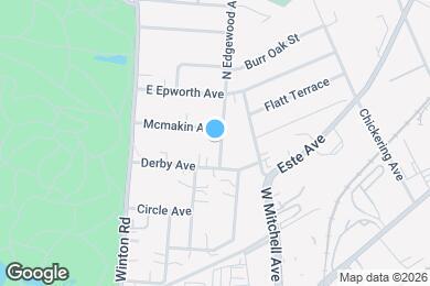 Map image of the property - 4559 N Edgewood Ave
