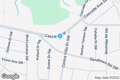 Map image of the property - 2000 Cascade Rd