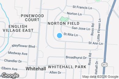 Map image of the property - 4440 Saint Ann Ln