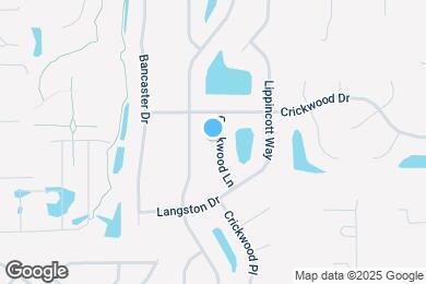 Map image of the property - 7540 Crickwood Ln