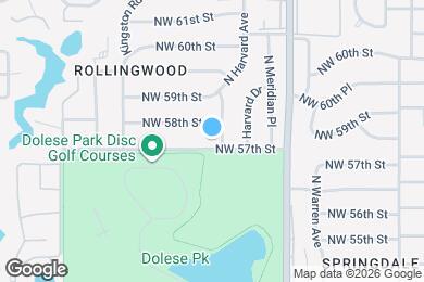 Map image of the property - 4605 NW 57th St