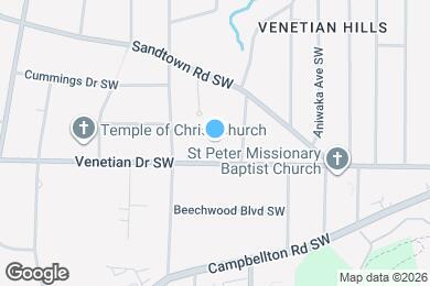 Map image of the property - 1747 Venetian Dr SW