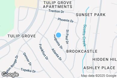Map image of the property - 533 Augusta Dr