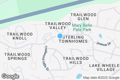 Map image of the property - 2839 Sterling Park Dr