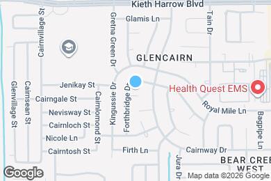 Map image of the property - 16710 Forthbridge Ct