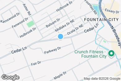Map image of the property - 2328 Cedar Ln