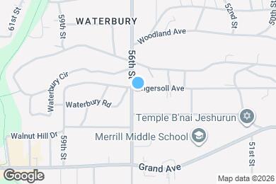Map image of the property - 555 56th St