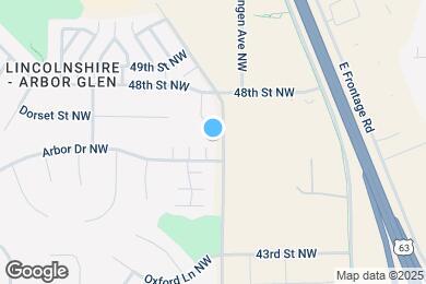 Map image of the property - 4543 Arbor Dr NW