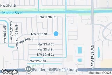 Map image of the property - 3365 NW 34th St