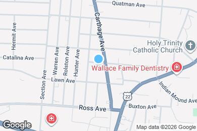 Map image of the property - 2119 Feldman Ave
