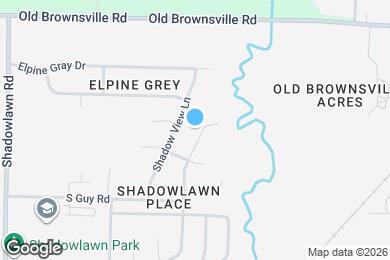 Map image of the property - 4845 Shadow Pine Cove
