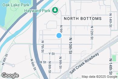 Map image of the property - 1223 N 9th St