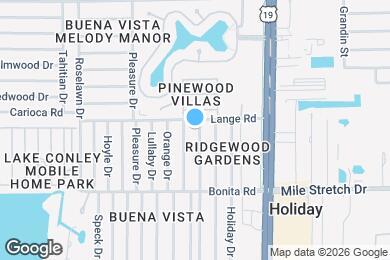 Map image of the property - 2133 Melody Dr