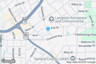 Map image of the property - 416 Palmetto St