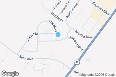 Map image of the property - 1064 Amherst Blvd