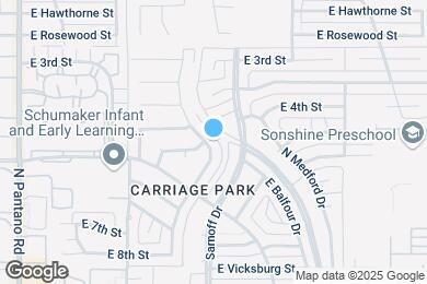 Map image of the property - 618 N Kent Dr