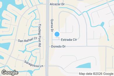 Map image of the property - 25048 Estrada Cir