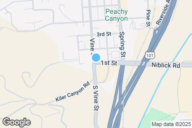 Map image of the property - 1638 1st St