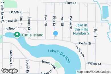 Map image of the property - 1102 Pine St