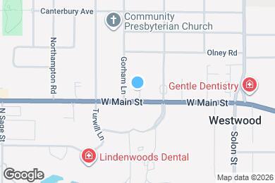 Map image of the property - 3708 W Main St