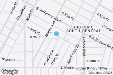 Map image of the property - 338 E 36th St