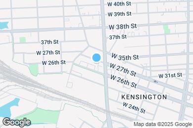 Map image of the property - 1215 W 27th St