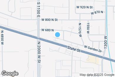 Map image of the property - 1883 Garden Dr
