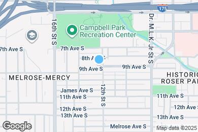 Map image of the property - 1211 9th Ave S
